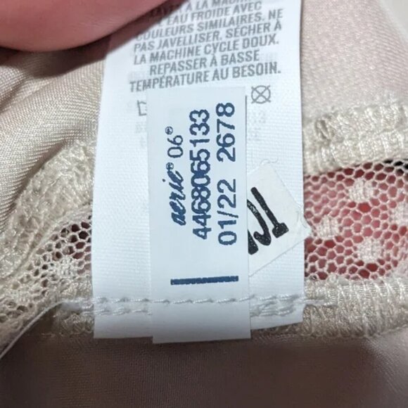 NWT aerie | lace trim satin camisole - Picture 8 of 8